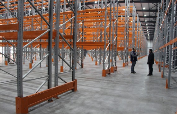 A modern logistics center worth almost $500,000 has been built in Bishkek