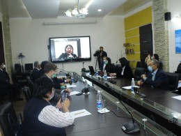 Презентация открытия первого в Кыргызской Республике «Исследовательский  центр  логистики и государственных закупок»