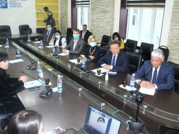 Презентация открытия первого в Кыргызской Республике «Исследовательский  центр  логистики и государственных закупок»
