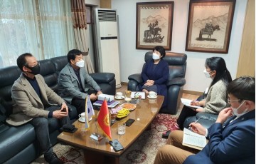 Korean company plans to build a trade and logistics center in Talas