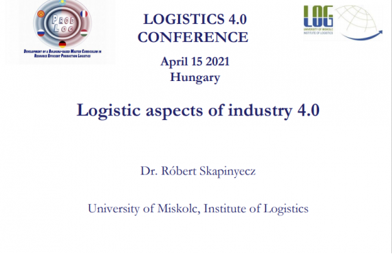 Conference on "Logistics 4.0"