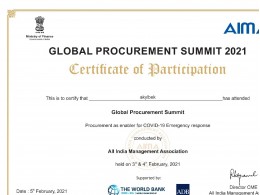 «Global Procurement Summit 2021» - 6-й Глобальный саммит по закупкам