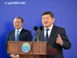 Кыргызстан-Өзбекстан автомобилдик заводунун жайгашканына капсула салынды