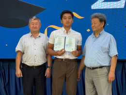 Diploma Award Ceremony for Graduates of the International Higher School of Logistics!