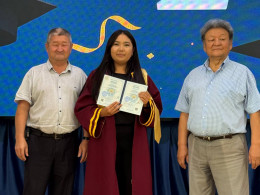 Diploma Award Ceremony for Graduates of the International Higher School of Logistics!