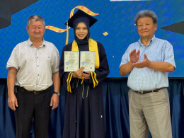Diploma Award Ceremony for Graduates of the International Higher School of Logistics!