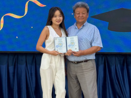 Diploma Award Ceremony for Graduates of the International Higher School of Logistics!
