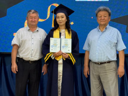 Diploma Award Ceremony for Graduates of the International Higher School of Logistics!