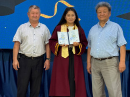 Diploma Award Ceremony for Graduates of the International Higher School of Logistics!