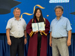 Diploma Award Ceremony for Graduates of the International Higher School of Logistics!