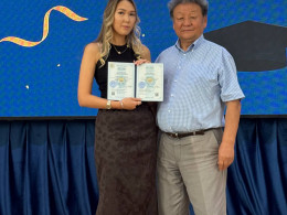 Diploma Award Ceremony for Graduates of the International Higher School of Logistics!