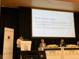 Master’s student Aigerim Akmatova participated in the TÜBA international seminar in Istanbul