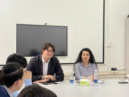 Открытая лекция представителей компании «Парадигма Транс» для студентов Международной высшей школы логистики