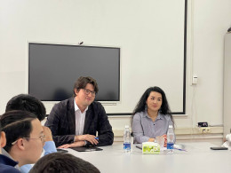 Открытая лекция представителей компании «Парадигма Транс» для студентов Международной высшей школы логистики