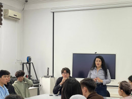 Открытая лекция представителей компании «Парадигма Транс» для студентов Международной высшей школы логистики