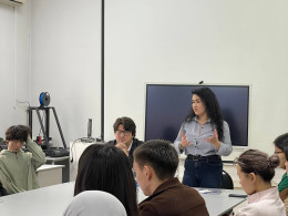 Открытая лекция представителей компании «Парадигма Транс» для студентов Международной высшей школы логистики