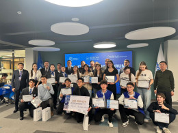 КГТУнун студенттери Астанада өткөн Жаш логисттер форумунда байгелүү орунга ээ болушту